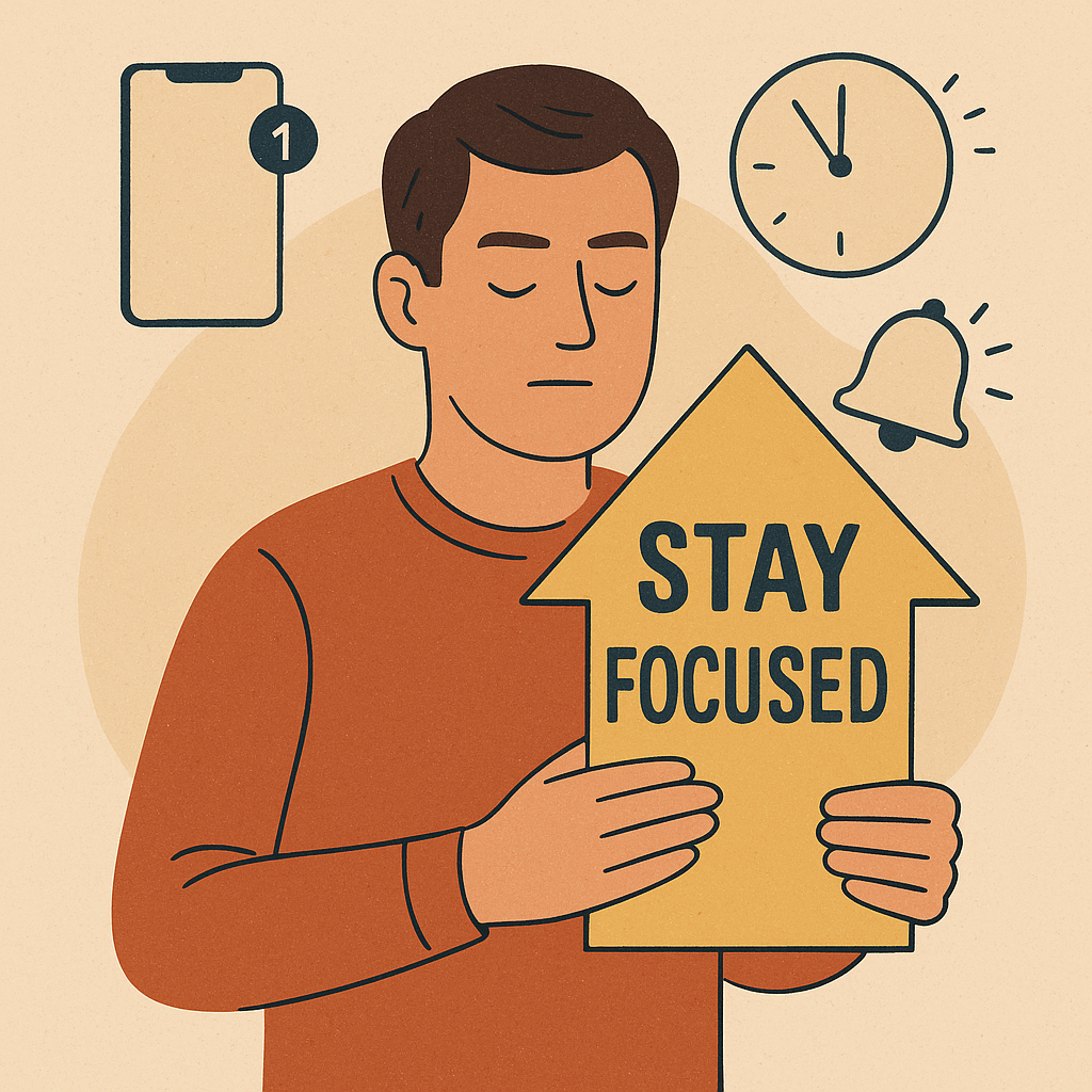 How to Stay Focused on Your Goals in a Distracting World