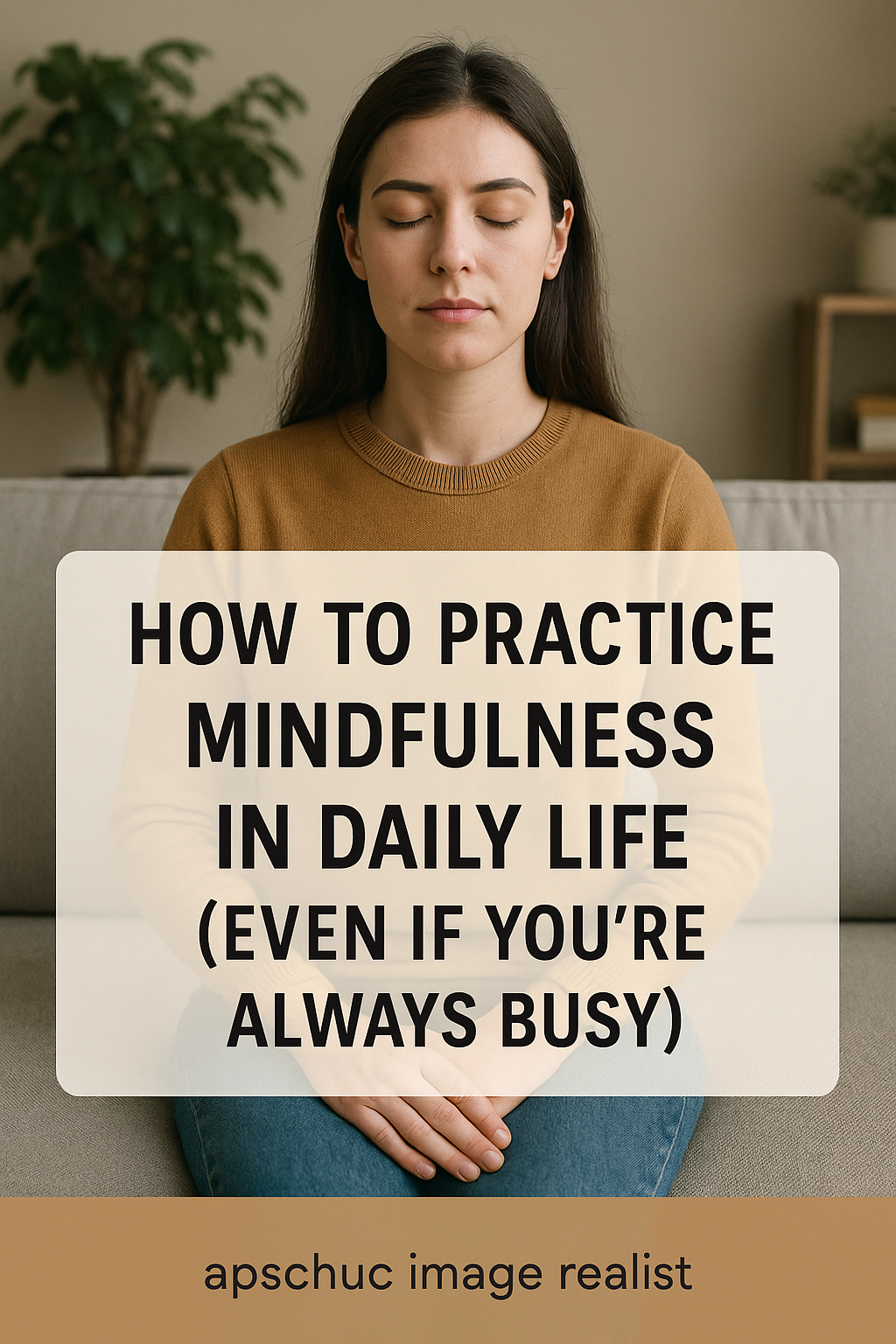 How to Practice Mindfulness in Daily Life (Even If You’re Always Busy)