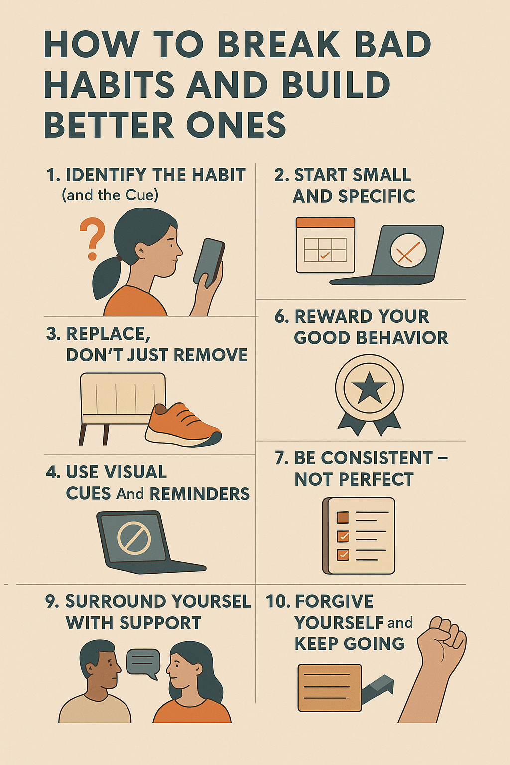 How to Break Bad Habits and Build Better Ones